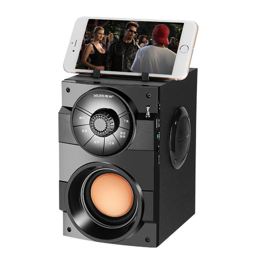 Portable mini portable home audio with subwoofer